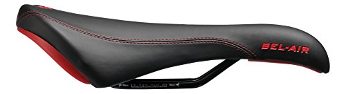 SDG Bel-Air RL - Sillín de Bicicleta de montaña, Color Rojo
