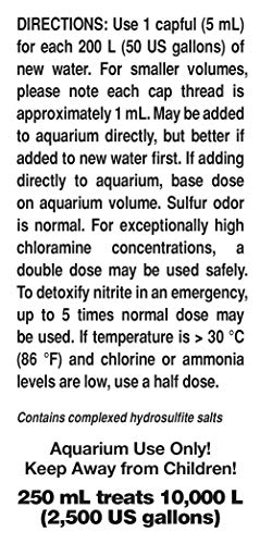 Seachem Acondicionador de Agua Prime, 250 ml