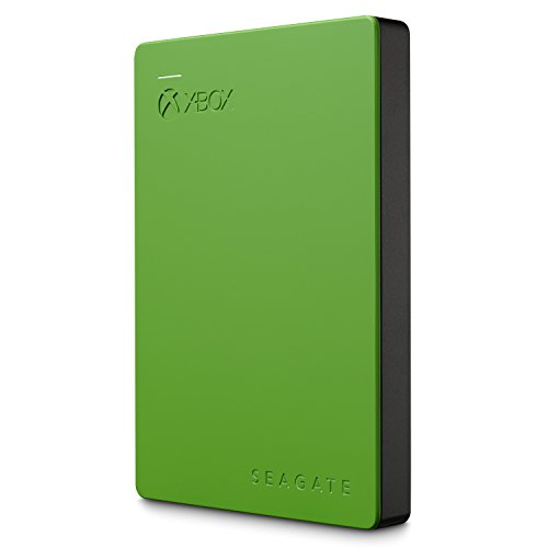 Seagate Game Drive para Xbox, 4 TB, Disco duro externo, HDD portátil, diseñado para Xbox One, y 2 años de servicios Rescue (STEA4000402)