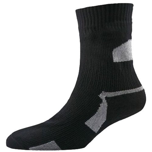 Sealskinz Thin Ankle Length Waterproof Walking Socks - Black - Small