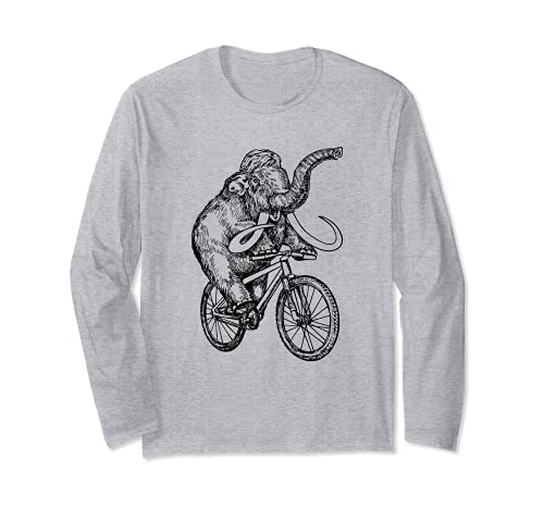 SEEMBO Mammoth Ciclismo Bicicleta ciclista ciclista Biker Biking Fun Bike Manga Larga