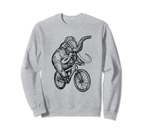 SEEMBO Mammoth Ciclismo Bicicleta ciclista ciclista Biker Biking Fun Bike Sudadera