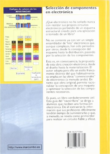 Seleccion De Componentes De Electrónica: Guía del 'Savoir-Faire' de los Circuitos Electrónicos: 1 (ACCESO RÁPIDO)