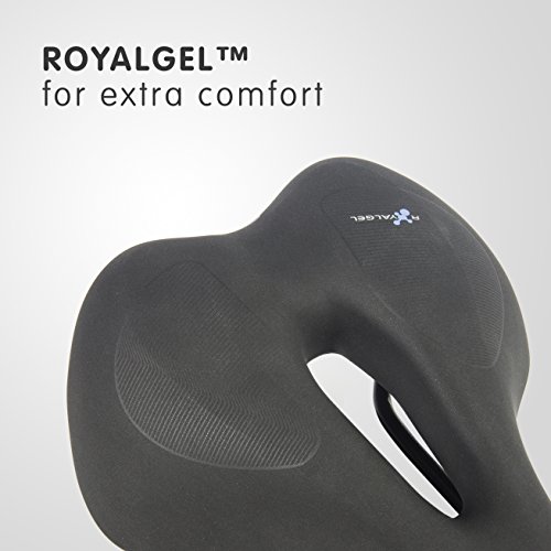 Selle Royal Forum Sillín, Unisex Adulto, Negro, L