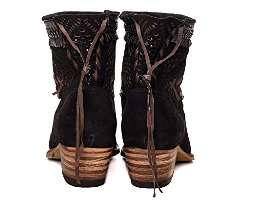 Sendra Boots 12440 LIA INCA OXIDO BOTIN CALADOS (35 EU, NEGRO)