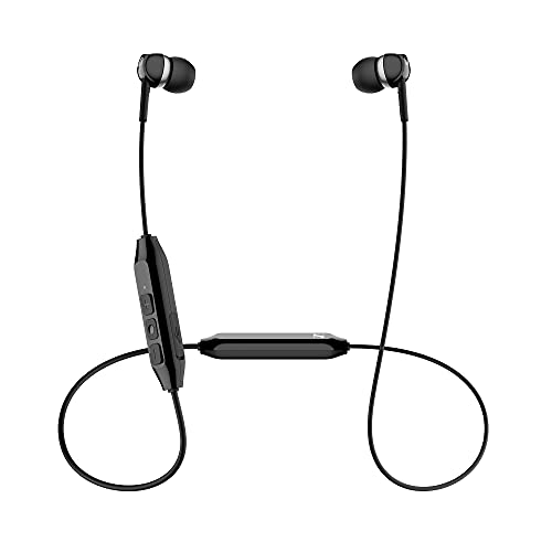 Sennheiser CX 150BT - Auriculares Wireless con collar, color negro