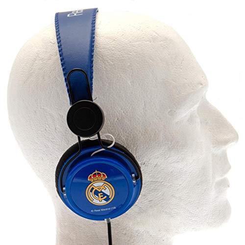 Seva Import Real Madrid Auriculares Casco, Azul, Talla Única