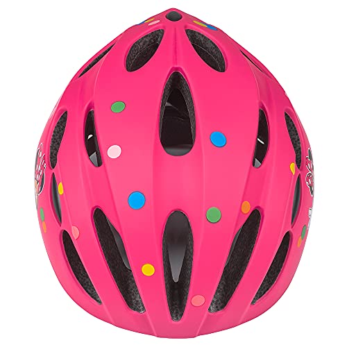 Seven Polska Minnie Mouse Casco de Bicicleta, Unisex niños, Multicolor, Talla única