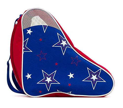 SFR Skates SFR Star Skate Bag Bolsa para Patines Patinaje Unisex Adulto, Blue/Red, Talla Única