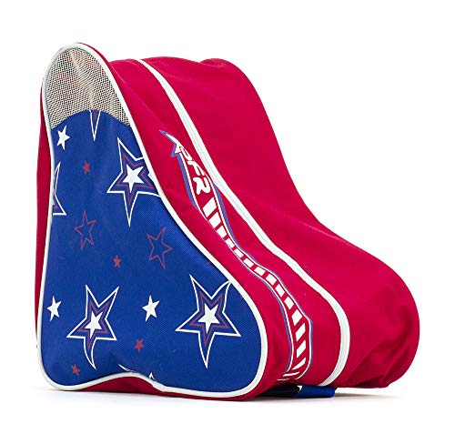 SFR Skates SFR Star Skate Bag Bolsa para Patines Patinaje Unisex Adulto, Blue/Red, Talla Única