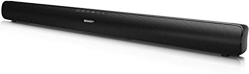 Sharp HT-SB95 2.0 Barra de sonido cine en casa, Bluetooth con HDMI ARC/CEC, Potencia Total de 40 W, Color Negro, 80 cm