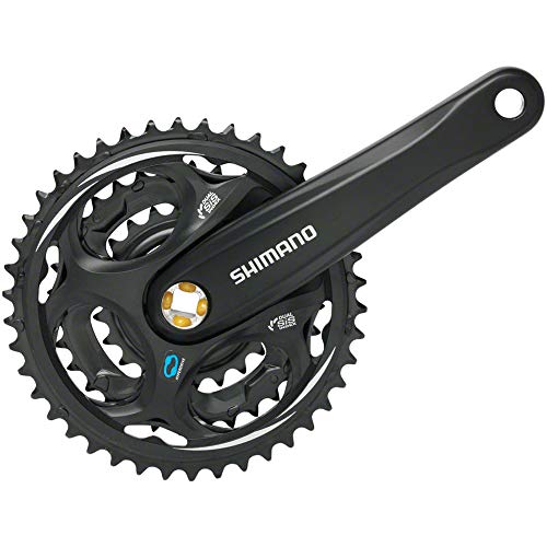 Shimano Altus FCM311E222XL - Bielas 175 42/32/22, color negro