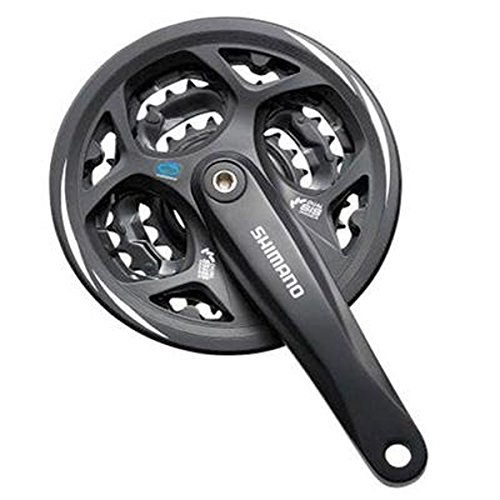 Shimano Altus FCM311E222XL - Bielas 175 42/32/22, color negro