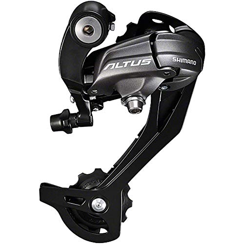 SHIMANO Altus RDM370SGSL - Cambio 9v. Caja Larga Negro