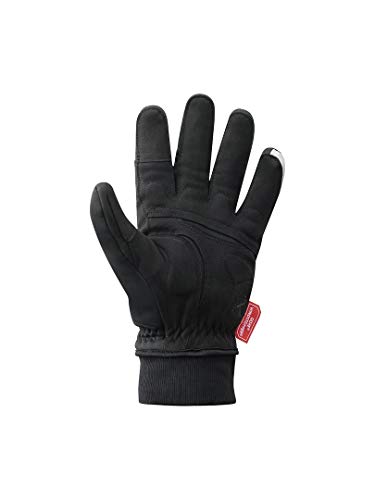 SHIMANO Guantes SH Windstopper, Unisex Adulto, Negro/T, S