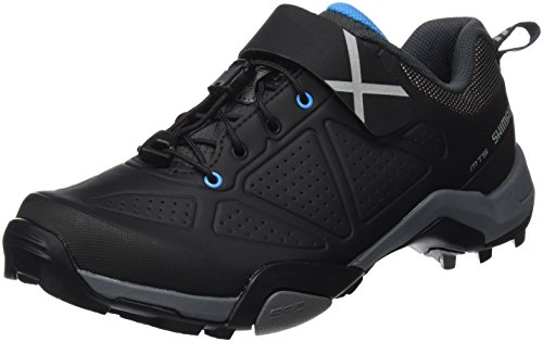 Shimano SHMT5OG430SL00, Zapatillas de Ciclismo de Carretera Hombre, Negro (Black), 43 EU