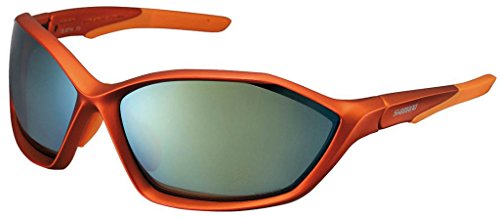 SHIMANO Sport Gafas de Sol S71 X PL, Todo el año, Color Matt Orangemetallic-Orange, tamaño Talla única