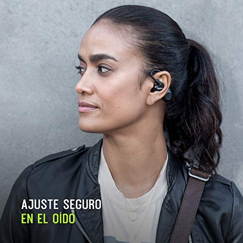 SHURE AONIC 215 - Auriculares inalámbricos, True Wireless Earbuds, bajos profundos, Bluetooth 5, sobre la oreja, estuche de transporte con función de carga, Azul