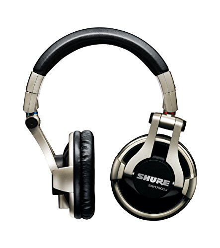 SHURE Auriculares Profesionales con giro 90 grados para DJ