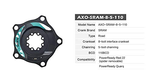 SIGEYI Bicycle Spider Power Meter AXO Road Bike Power Meter 110BCD For SRAM AXS Dub Force Red axs Power Meter Crank