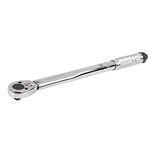 Silverline 962219 Torque Wrench 8-105Nm 3/8" Drive, Silver