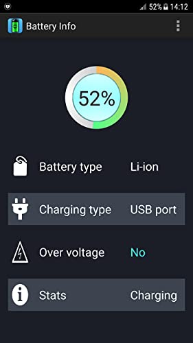 Simple Battery Stats and Info