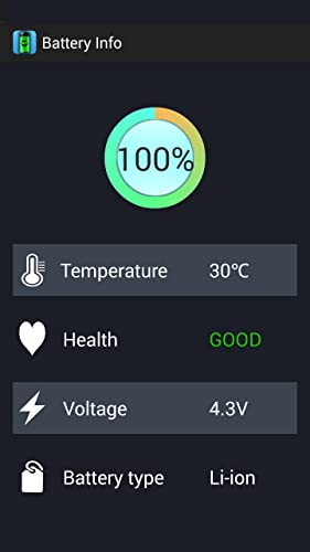 Simple Battery Stats and Info