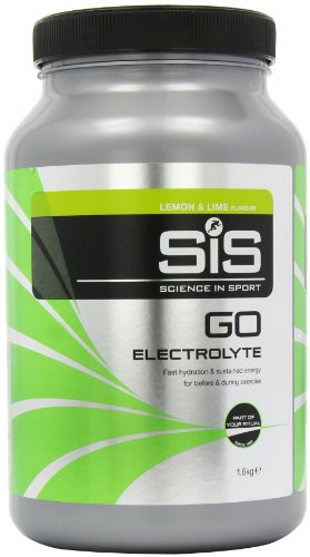 SiS GO ELECTRO Bebida Energética en Polvo, Suplemento Isotónico con Carbohidratos y Electrolitos para Hidratación y Energía en el Deporte, Vegano y Sin Gluten 1.6 kg, 40 Porciones, Lima Limón