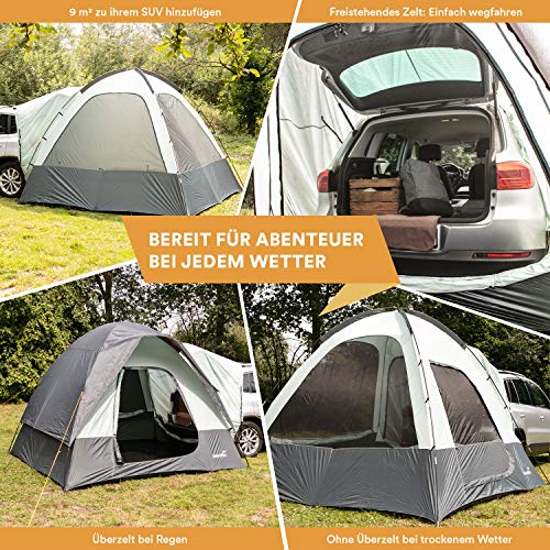 skandika Pitea SUV - Tienda Avance para Furgonetas de Camping - 4 Personas - 300 x 300 x 220cm - Suelo Cosido en Forma de bañera - mosquiteras en Todas Las Aperturas