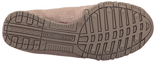 Skechers Bikers-Spirit Animal, Botas Chelsea Mujer, Gris (DKTP Dark Taupe Suede), 37 EU