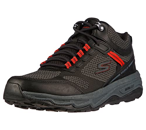 Skechers Go Run Trail Altitude Element, Botas para Senderismo Hombre, Negro, 43 EU