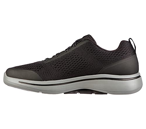 Skechers Go Walk Arch Fit Idyllic, Zapatillas Hombre, Black/White, 43 EU