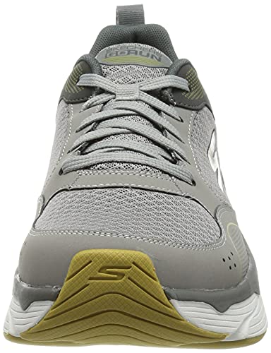 Skechers MAX Cushioning Elite-Rivalry, Zapatillas Hombre, Charcoal, 47 EU