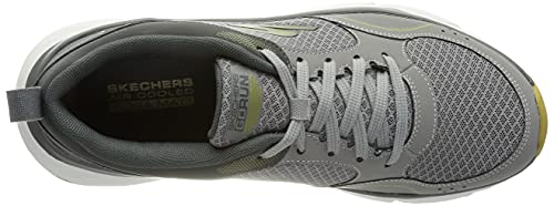 Skechers MAX Cushioning Elite-Rivalry, Zapatillas Hombre, Charcoal, 47 EU