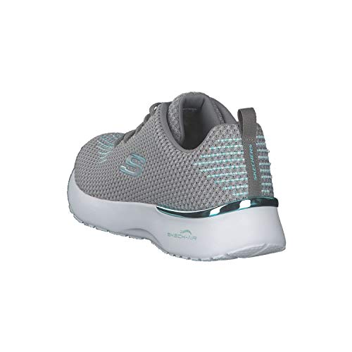 Skechers Skech-Air Dynamite Zapatillas de entrenamiento para mujer, Mujer, 10579_47422, gris y menta, 36 EU