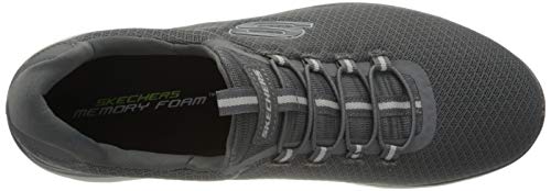 Skechers Summits, Zapatillas Hombre, Grey/Charcoal, 45 EU