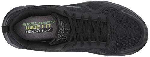 Skechers Track-scloric 52631-bbk, Zapatillas Hombre, Negro (Black 52631/Bbk), 43 EU