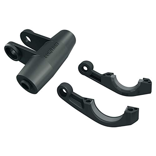 SKS COMPIT+ - Soporte para Smartphone y batería para Manillar de Bicicleta (Carga inalámbrica, Talla única), Color Negro