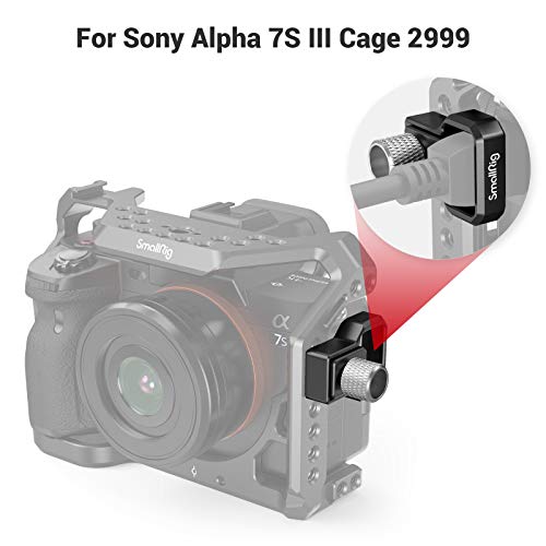 SMALLRIG Abrazadera de Cable HDMI Clamp para A7S III Cage - 3000