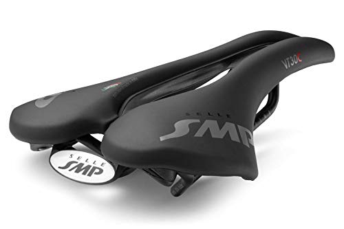 SMP Sillín para Bicicleta, Unisex, Negro