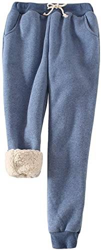 SNCAIZG Pantalones para Mujer Pantalones Cargo De Cintura Alta para Mujer, Pantalones Cargo para Mujer con Bolsillos De Parche Disponibles En Muchos Colores (Color : Blue, Size : S)