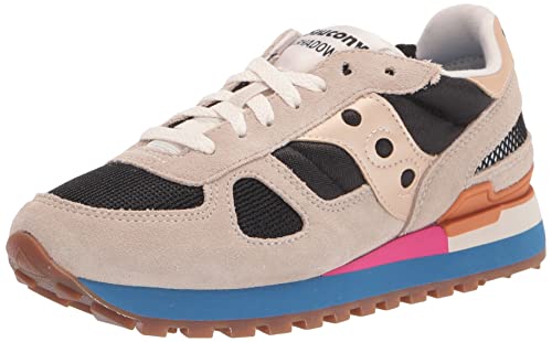 Sneaker Saucony Shadow Beige, Nera E Rosa