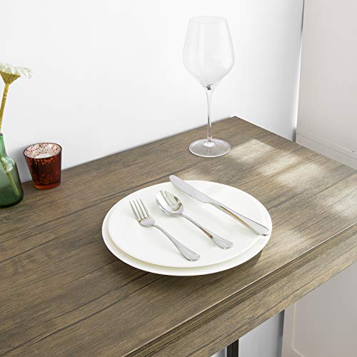 SoBuy OGT30-N Set de mesa y taburetes de estilo industrial mesa alta de bar + 2 taburetes Juego de barra Mesa alta ES