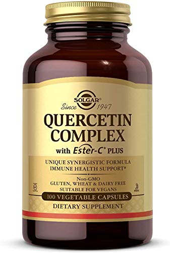 Solgar Quercitina Complex con Ester-C Plus Cápsulas vegetales - Envase de 100