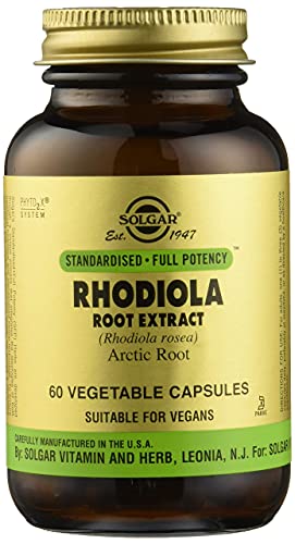 Solgar Rhodiola Extracto de Raíz - 60 Cápsulas