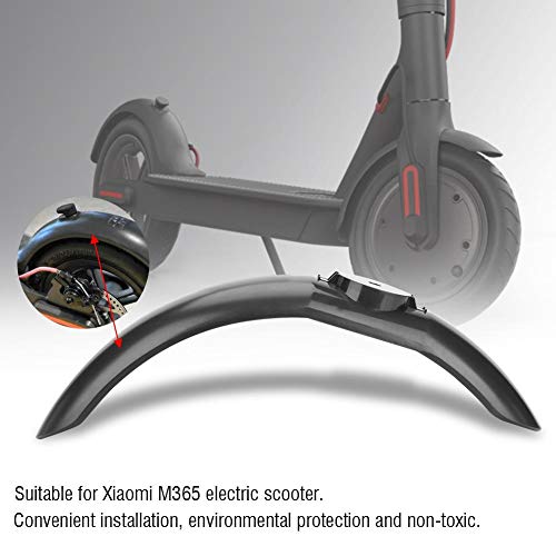 Solomi Scooter Front Fender Durable Rueda Delantera Guardabarros Pieza de Repuesto para Xiaomi Mijia M365 Scooter eléctrico