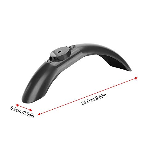 Solomi Scooter Front Fender Durable Rueda Delantera Guardabarros Pieza de Repuesto para Xiaomi Mijia M365 Scooter eléctrico