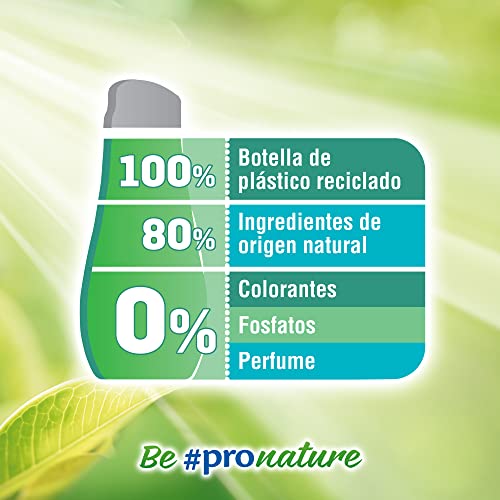 Somat Todo en 1 Gel Pronature Detergente Lavavajillas 60 Dosis (pack de 4, total: 240 lavados), jabón lavavajillas con gran poder de limpieza para ciclos cortos, vajilla brillante