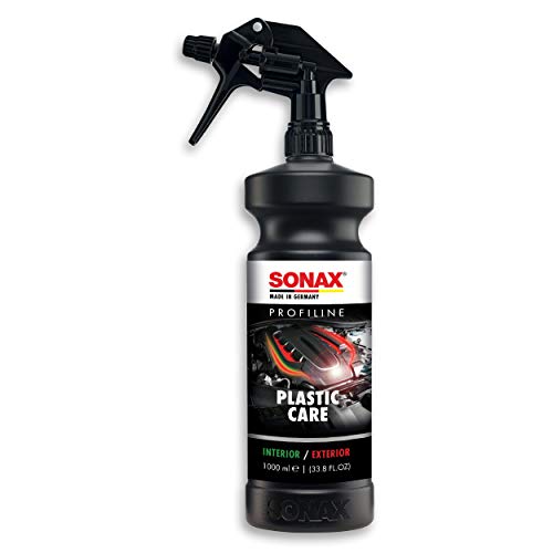SONAX PROFILINE PlasticCare (1 Litro) Cuidado del plástico para preparador profesional de vehículos | N.° 02054050