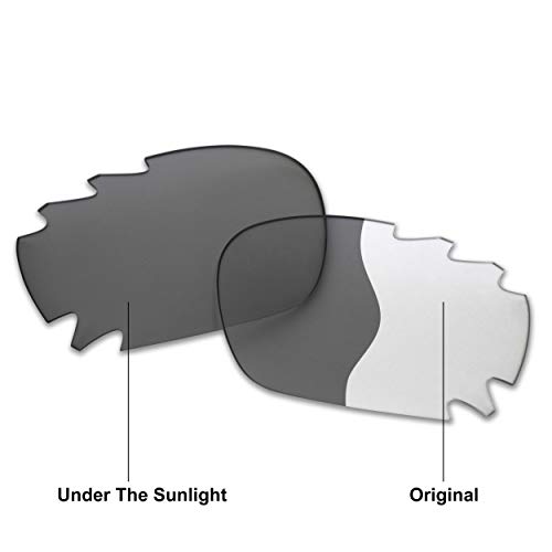 SOODASE Para Oakley Racing Jacket Vented Gafas de sol Fotocromismo Lentes de repuesto